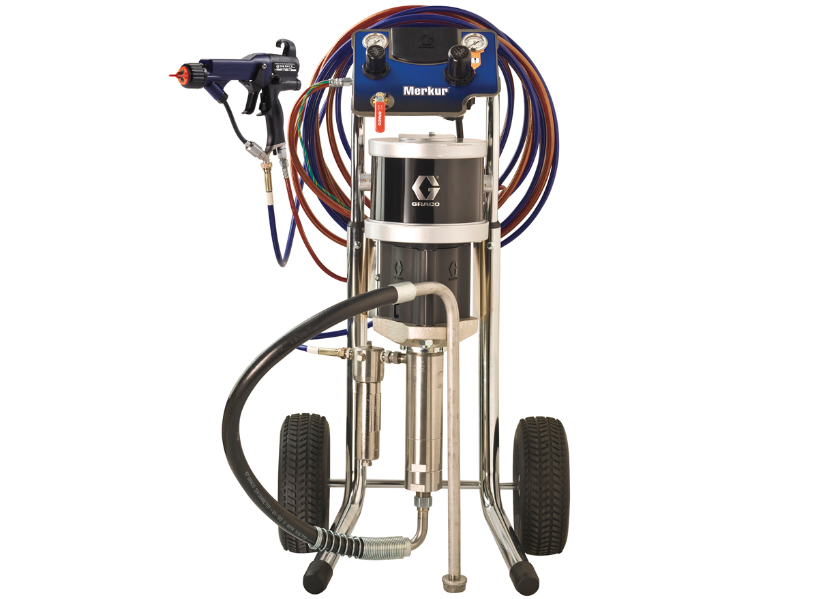 Merkur pumpa za elektrostatsko farbanje industrijskih proizvoda 30:1 sa električnim grejačem boje